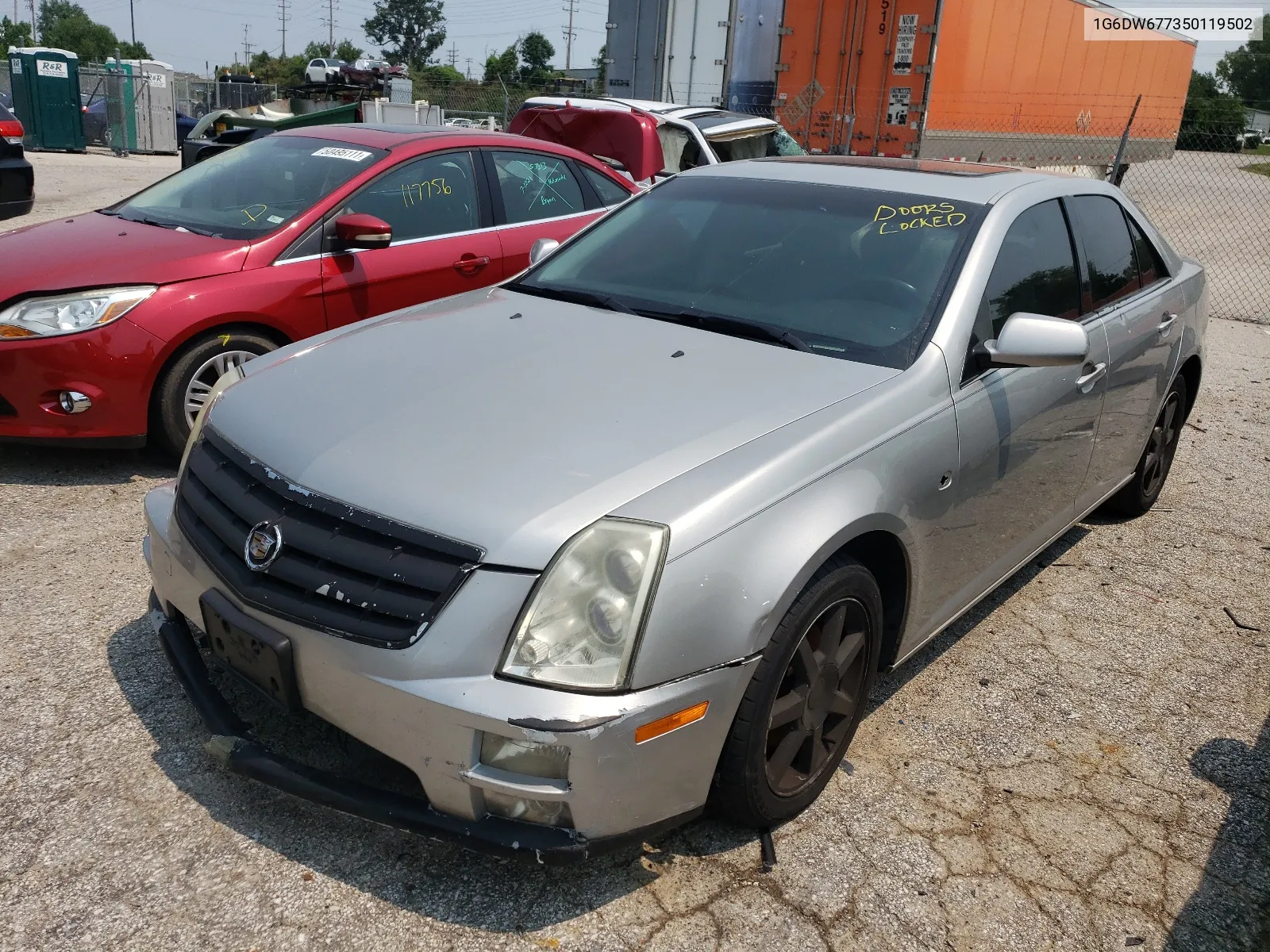 1G6DW677350119502 2005 Cadillac Sts