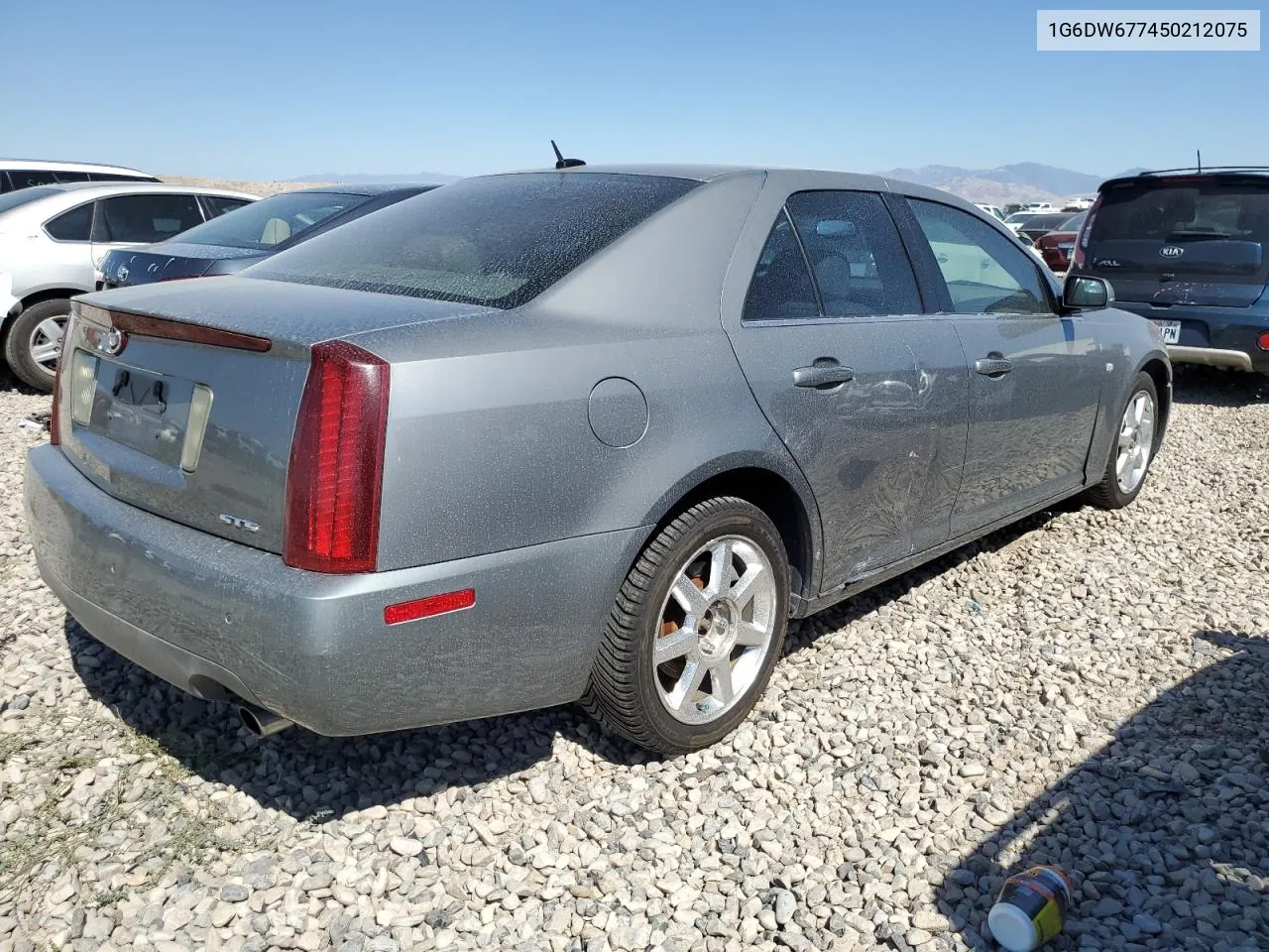 2005 Cadillac Sts VIN: 1G6DW677450212075 Lot: 70880294