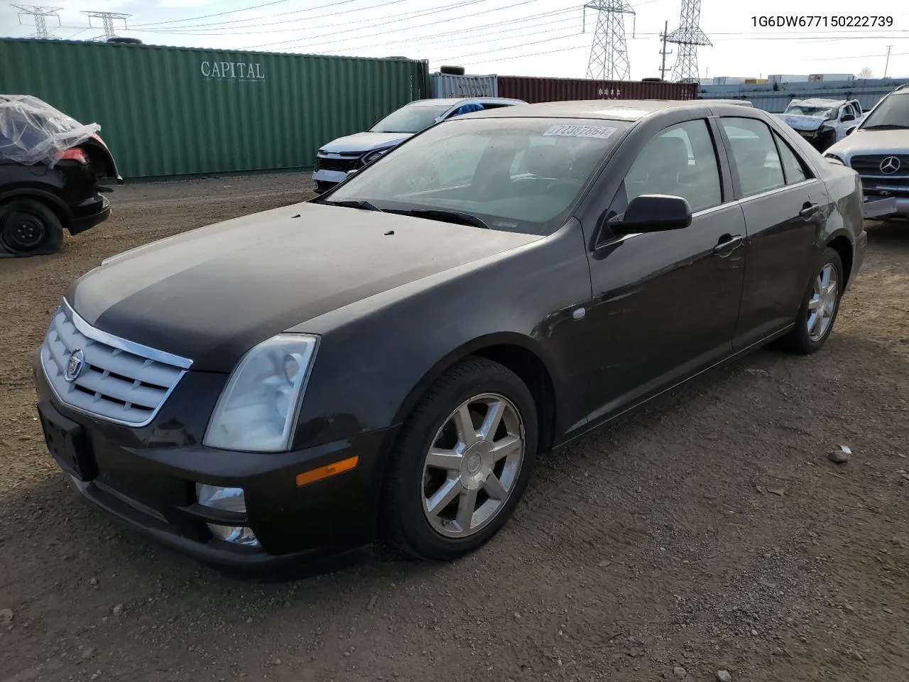 1G6DW677150222739 2005 Cadillac Sts