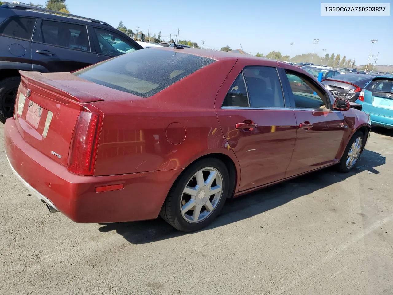 2005 Cadillac Sts VIN: 1G6DC67A750203827 Lot: 74046234