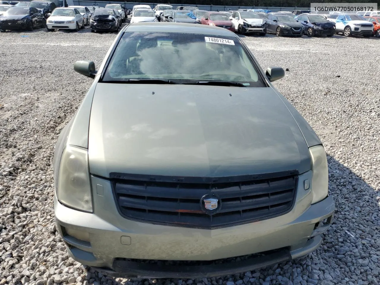 2005 Cadillac Sts VIN: 1G6DW677050168172 Lot: 74801214