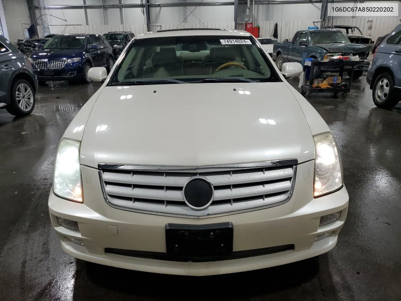 2005 Cadillac Sts VIN: 1G6DC67A850220202 Lot: 74914024