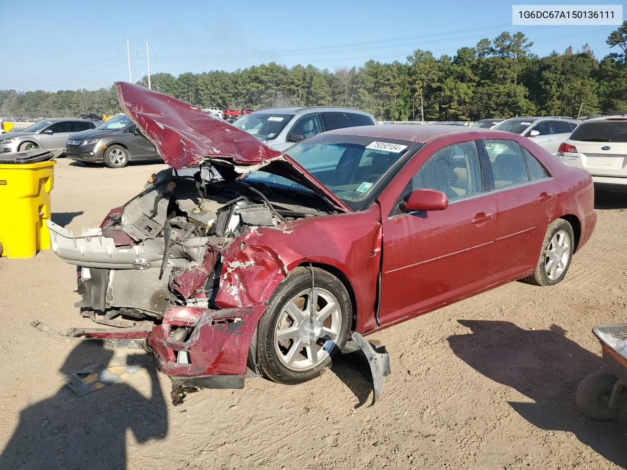 2005 Cadillac Sts VIN: 1G6DC67A150136111 Lot: 75050184