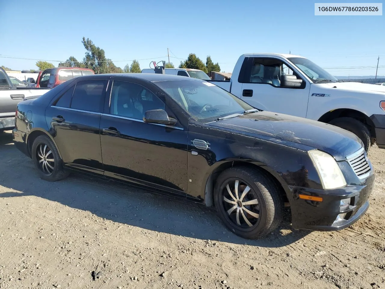 1G6DW677860203526 2006 Cadillac Sts