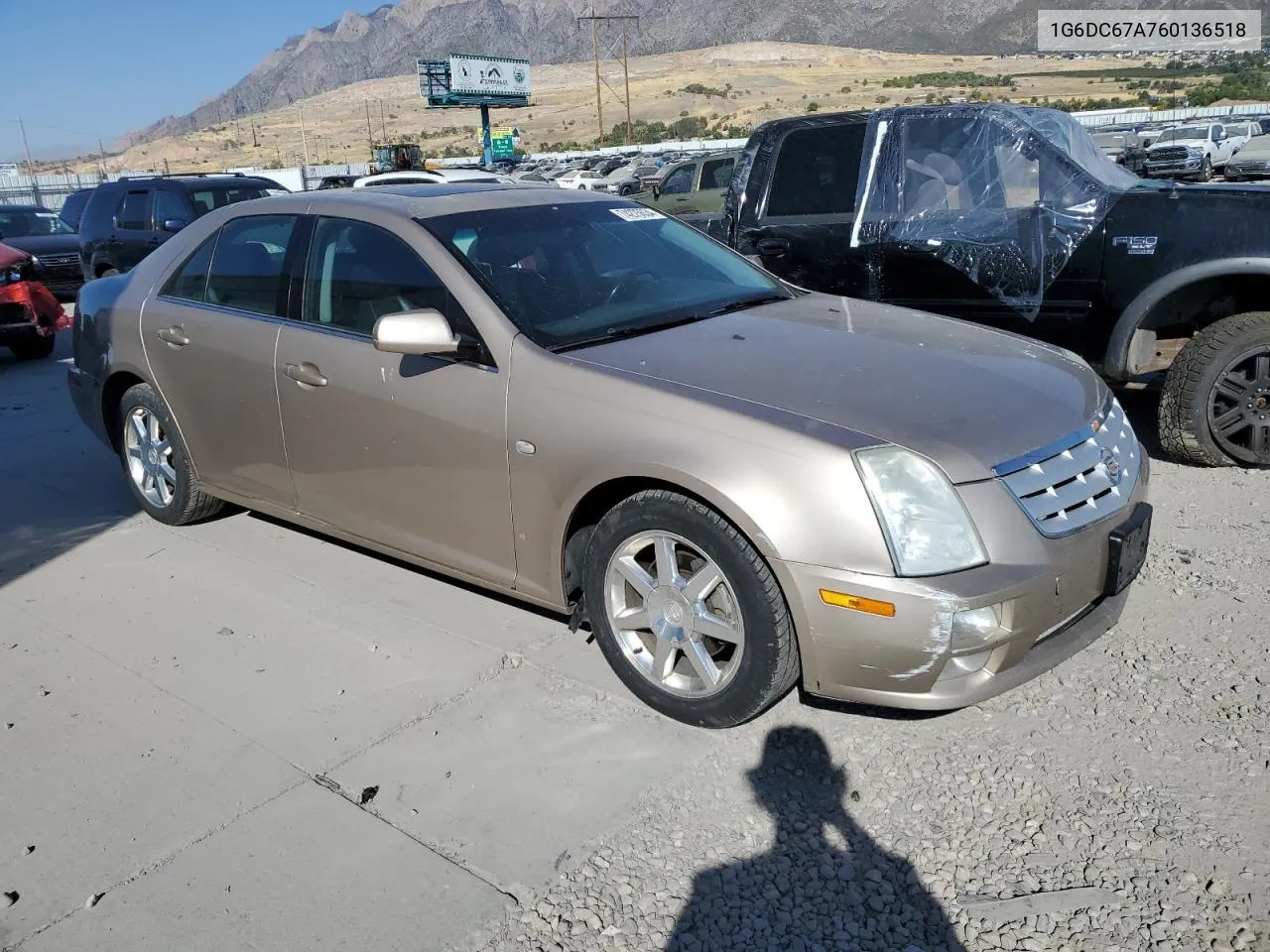 2006 Cadillac Sts VIN: 1G6DC67A760136518 Lot: 74275634