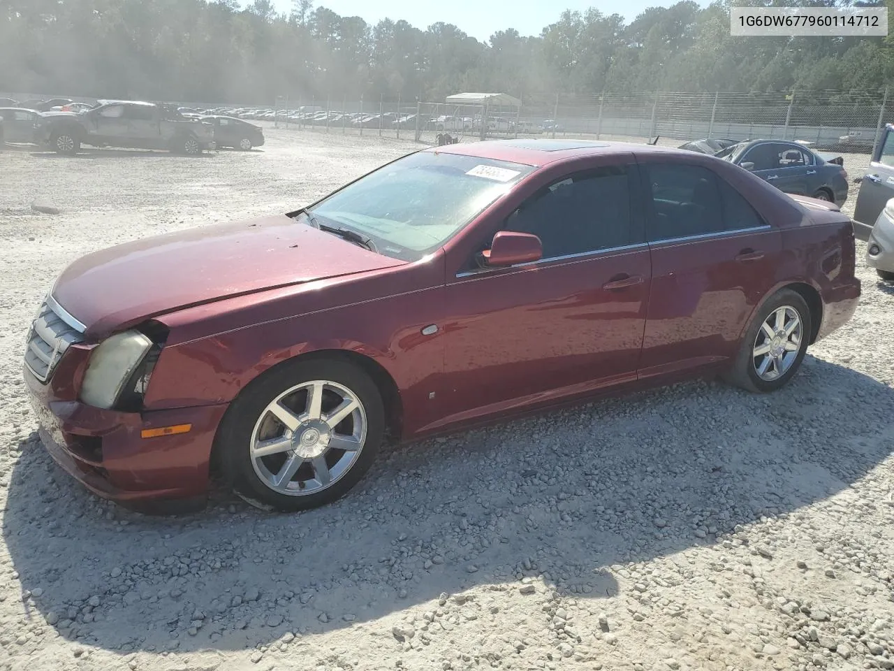 2006 Cadillac Sts VIN: 1G6DW677960114712 Lot: 75345524