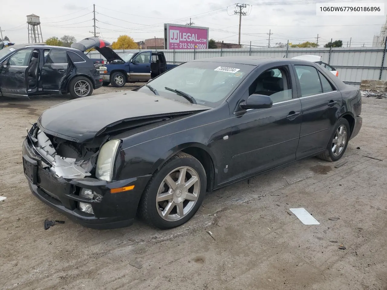 2006 Cadillac Sts VIN: 1G6DW677960186896 Lot: 75880234