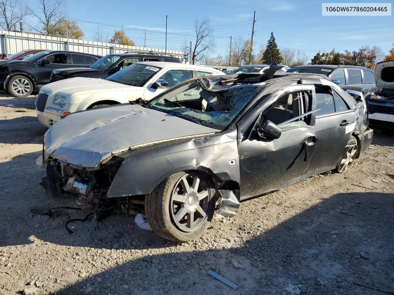 2006 Cadillac Sts VIN: 1G6DW677860204465 Lot: 76803874