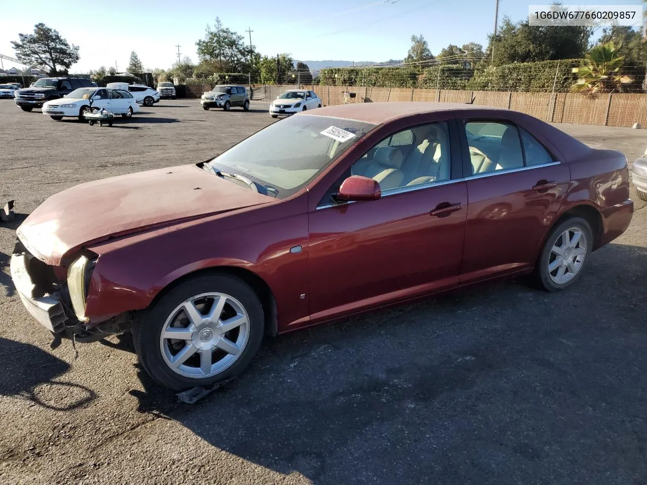 1G6DW677660209857 2006 Cadillac Sts