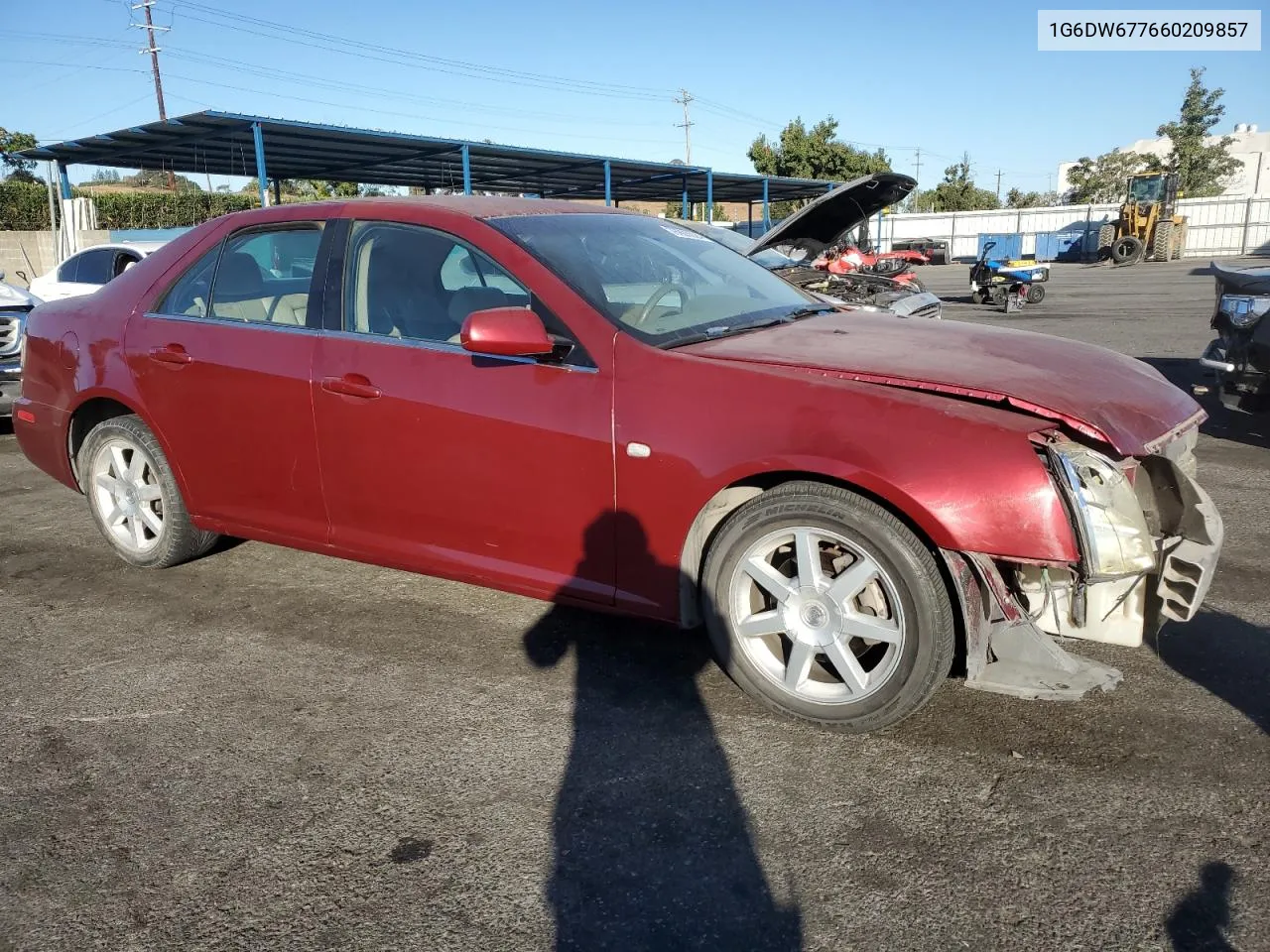 2006 Cadillac Sts VIN: 1G6DW677660209857 Lot: 76905024