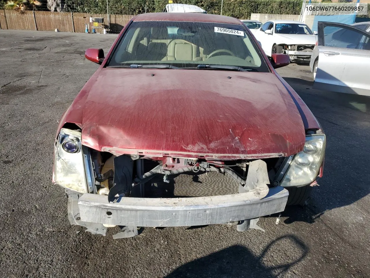 1G6DW677660209857 2006 Cadillac Sts