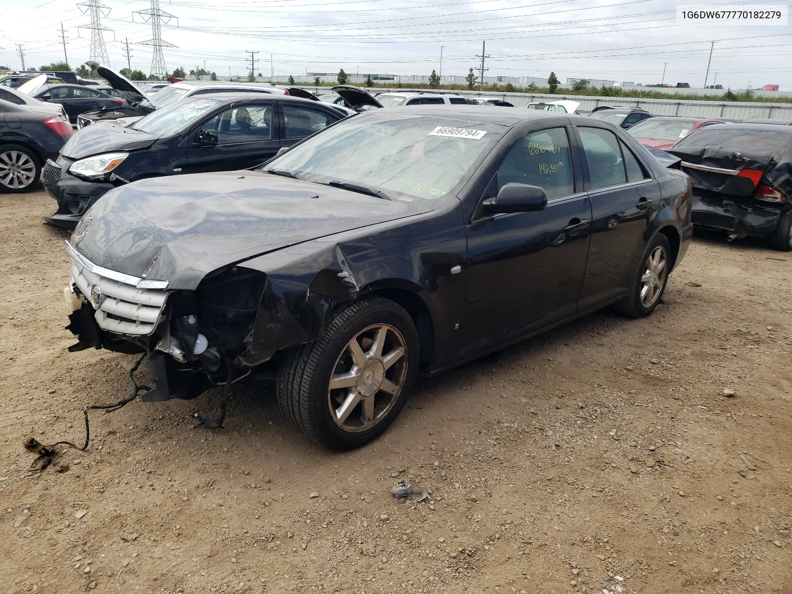 1G6DW677770182279 2007 Cadillac Sts