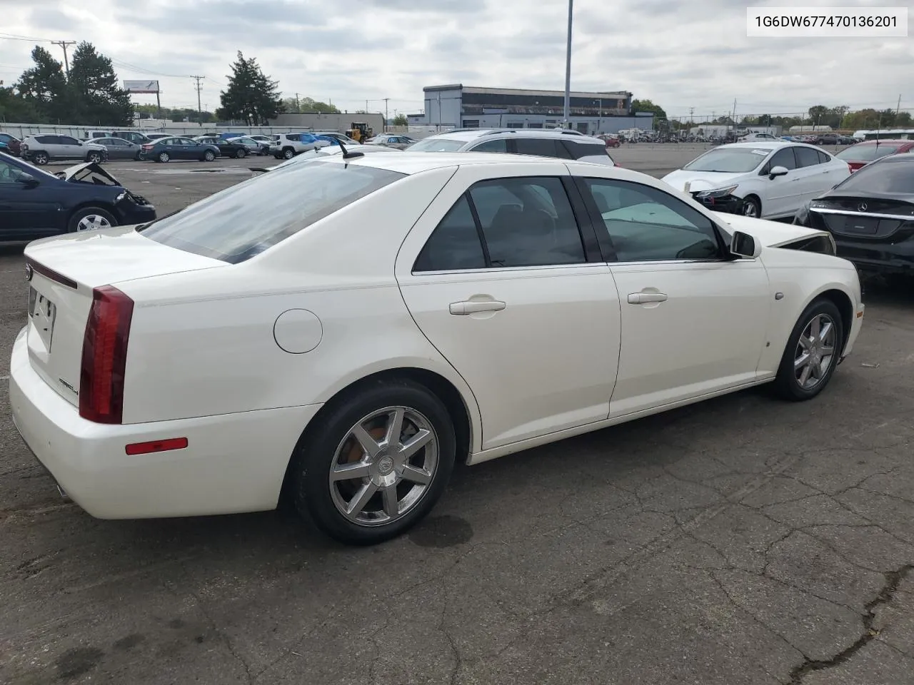 2007 Cadillac Sts VIN: 1G6DW677470136201 Lot: 72600104