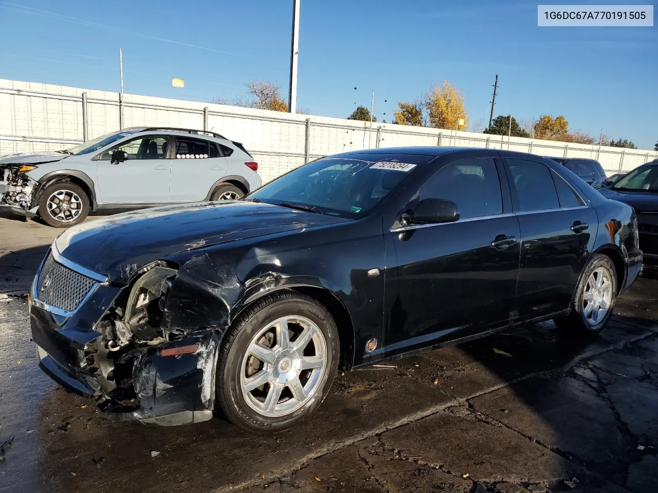 2007 Cadillac Sts VIN: 1G6DC67A770191505 Lot: 78218294