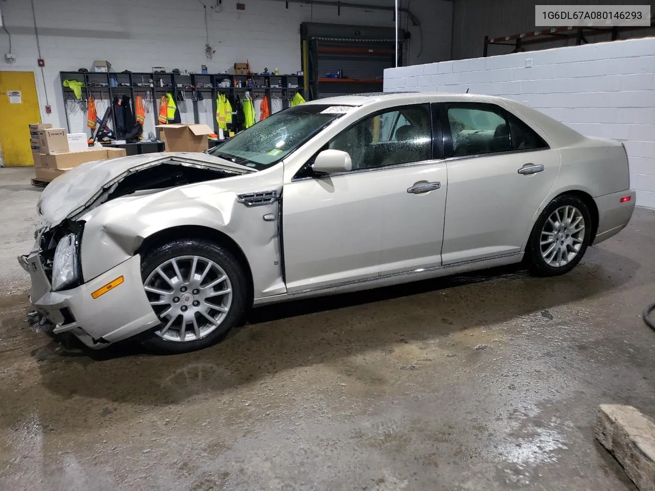 2008 Cadillac Sts VIN: 1G6DL67A080146293 Lot: 58118414