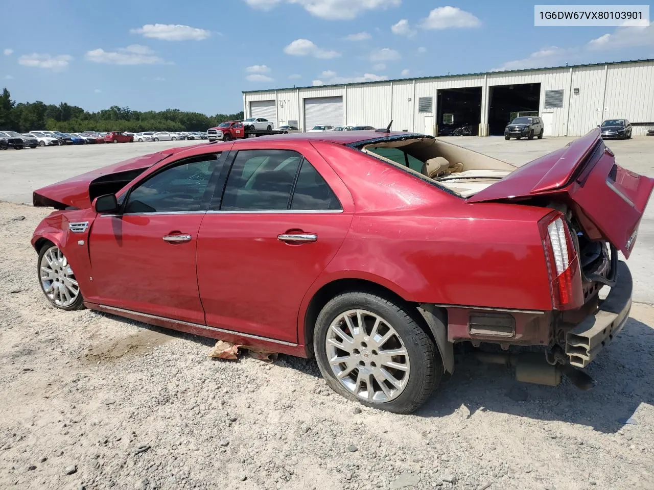 2008 Cadillac Sts VIN: 1G6DW67VX80103901 Lot: 69032194