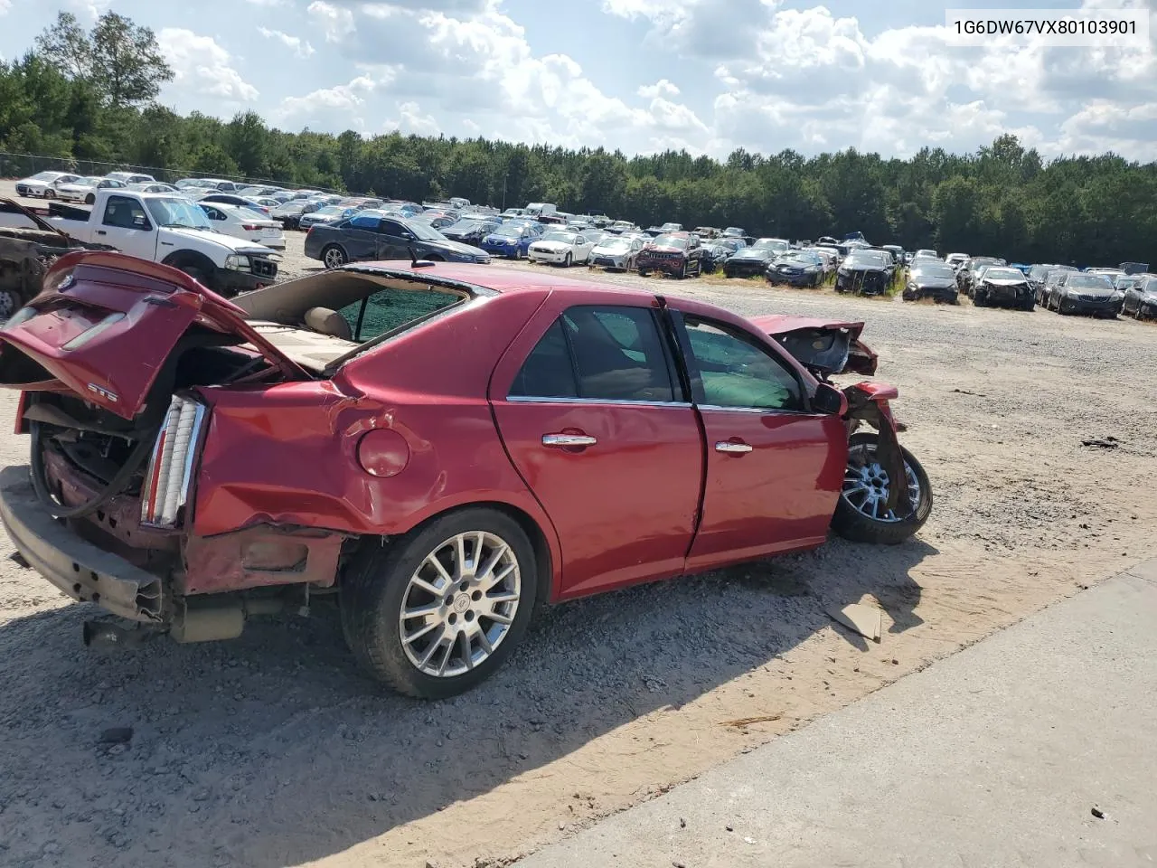 1G6DW67VX80103901 2008 Cadillac Sts