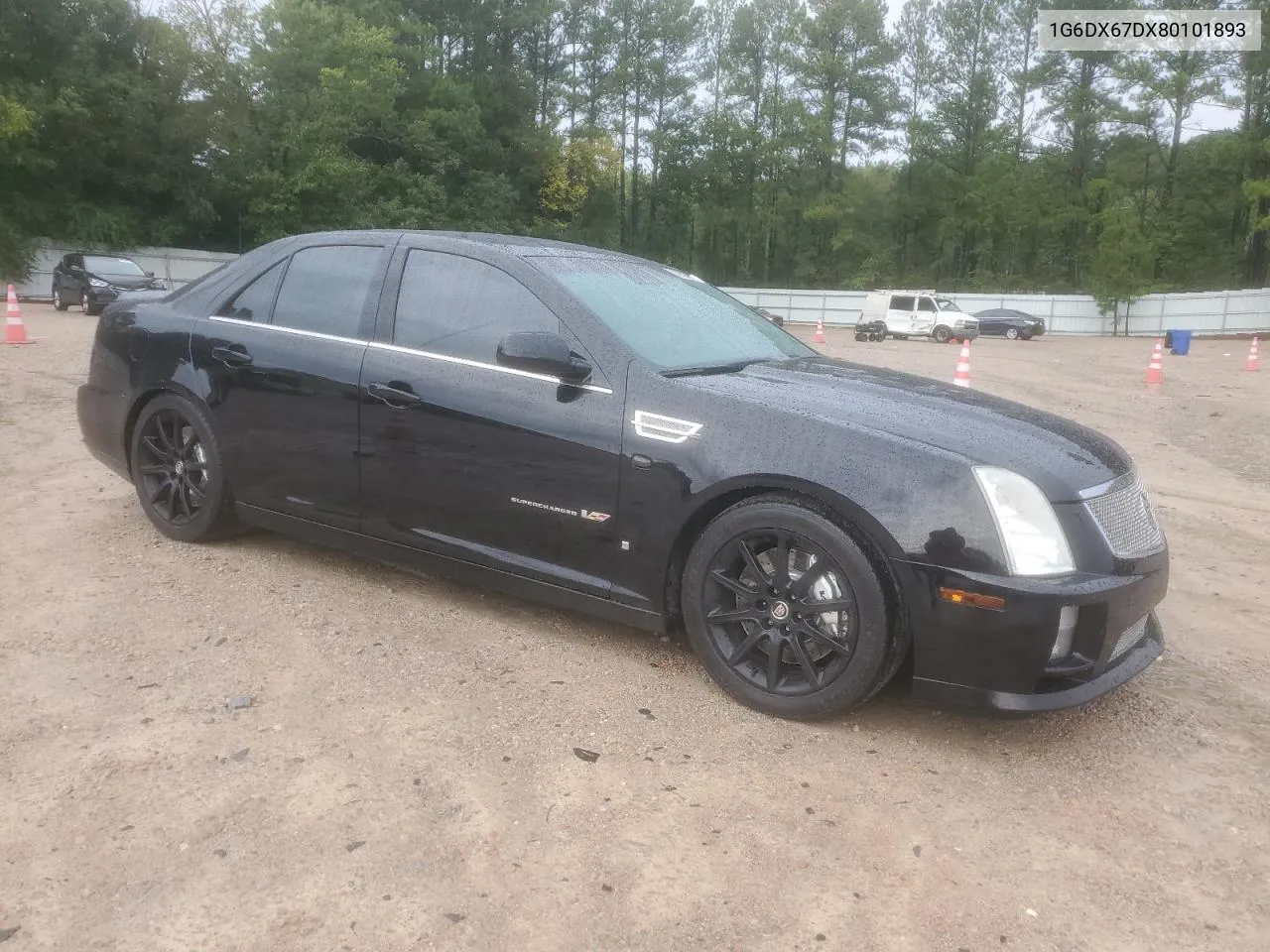 2008 Cadillac Sts-V VIN: 1G6DX67DX80101893 Lot: 72628704