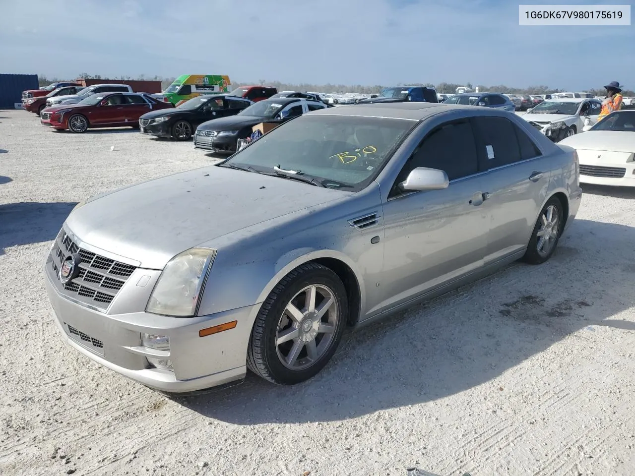 2008 Cadillac Sts VIN: 1G6DK67V980175619 Lot: 75028594