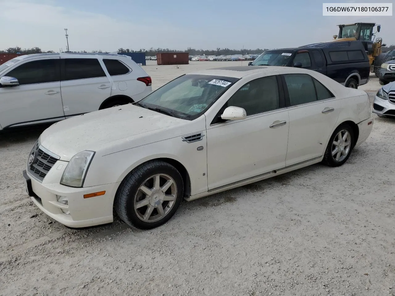 2008 Cadillac Sts VIN: 1G6DW67V180106377 Lot: 76261744