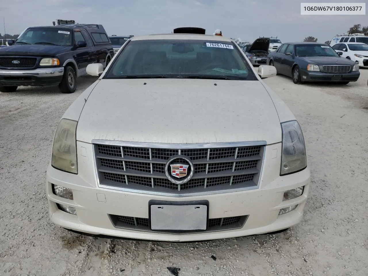 2008 Cadillac Sts VIN: 1G6DW67V180106377 Lot: 76261744