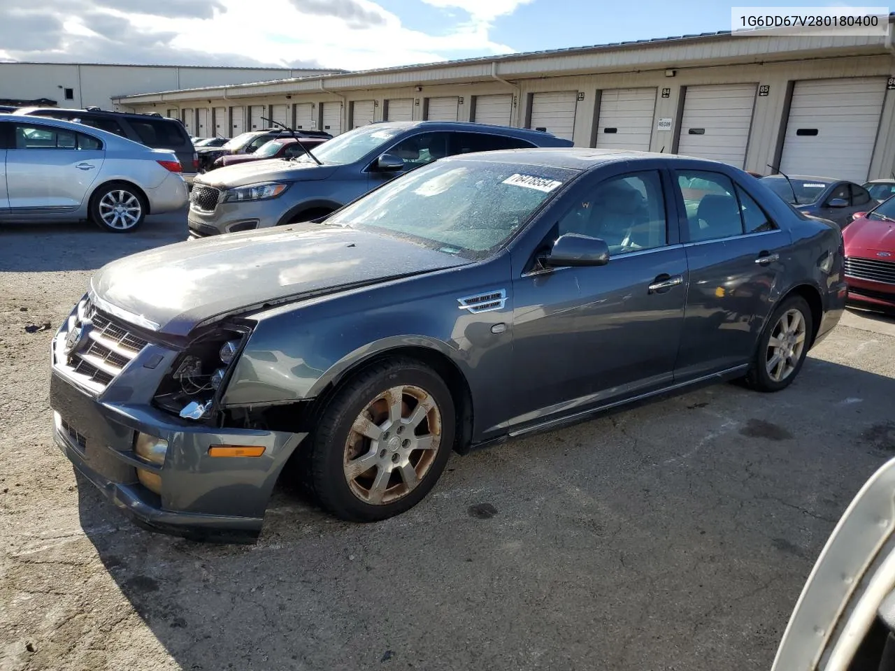 2008 Cadillac Sts VIN: 1G6DD67V280180400 Lot: 76478554