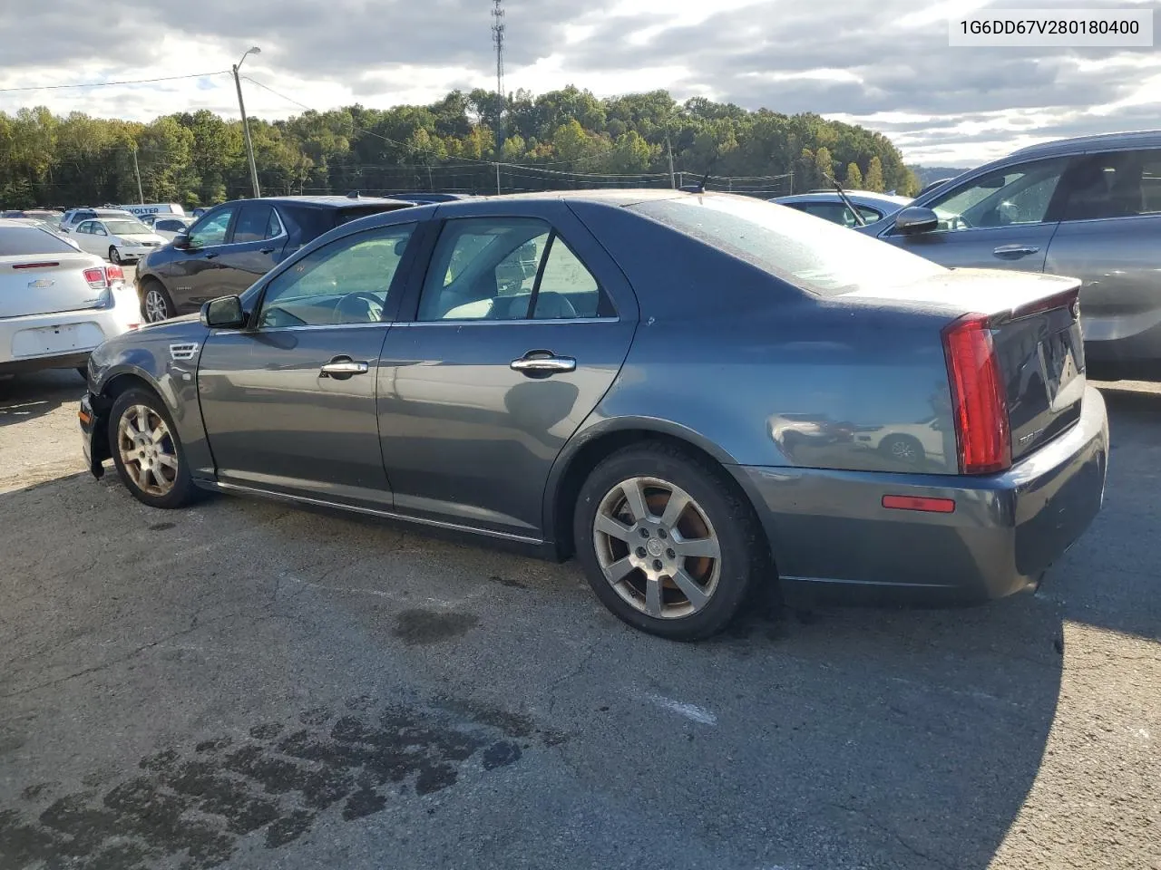 2008 Cadillac Sts VIN: 1G6DD67V280180400 Lot: 76478554