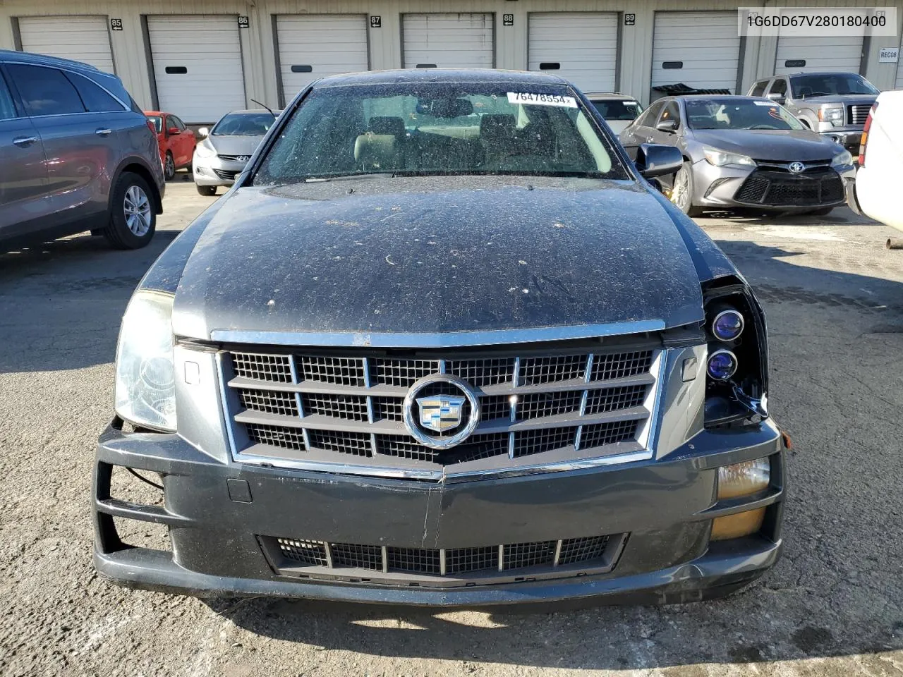 2008 Cadillac Sts VIN: 1G6DD67V280180400 Lot: 76478554