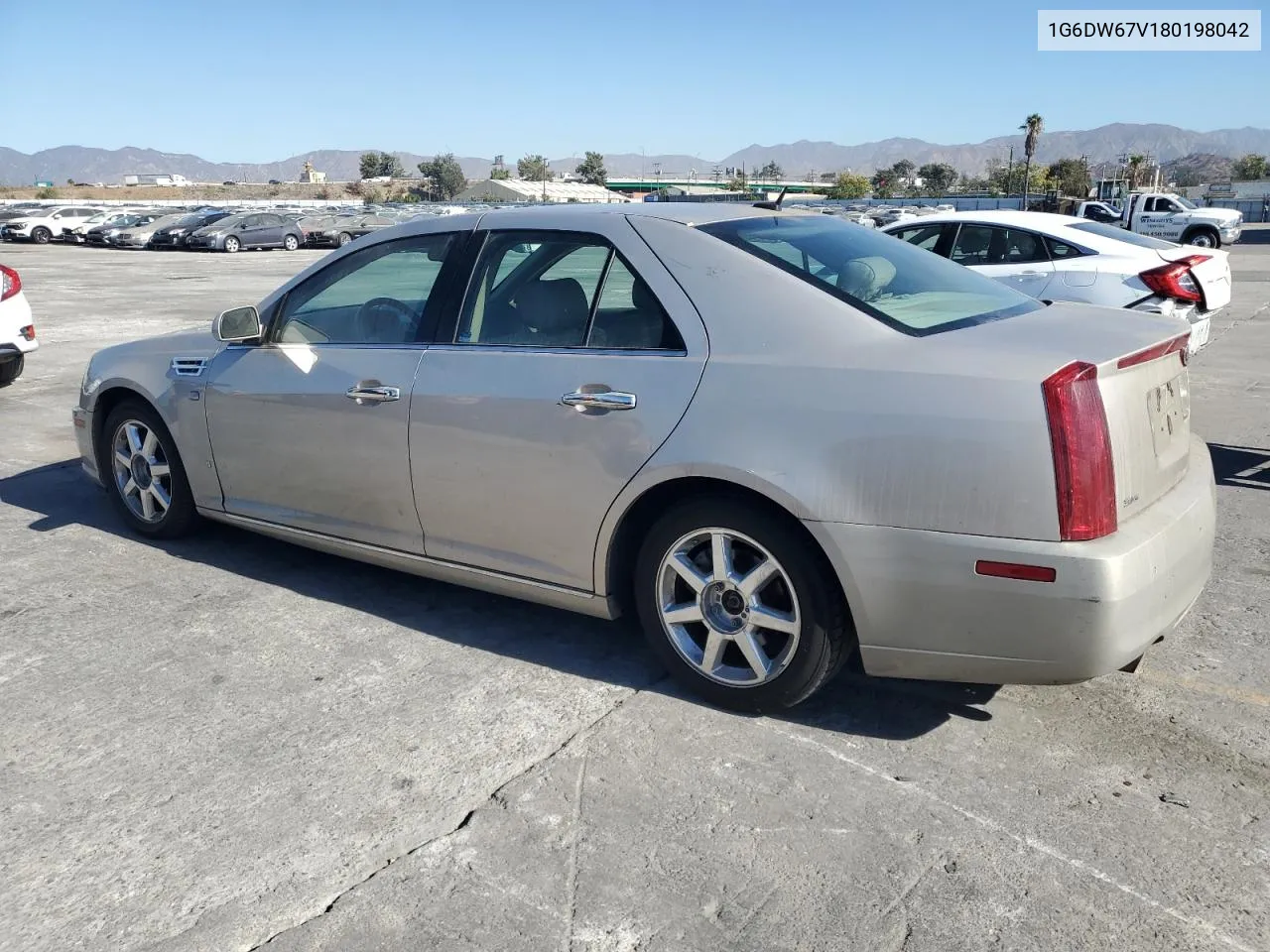 2008 Cadillac Sts VIN: 1G6DW67V180198042 Lot: 76591364