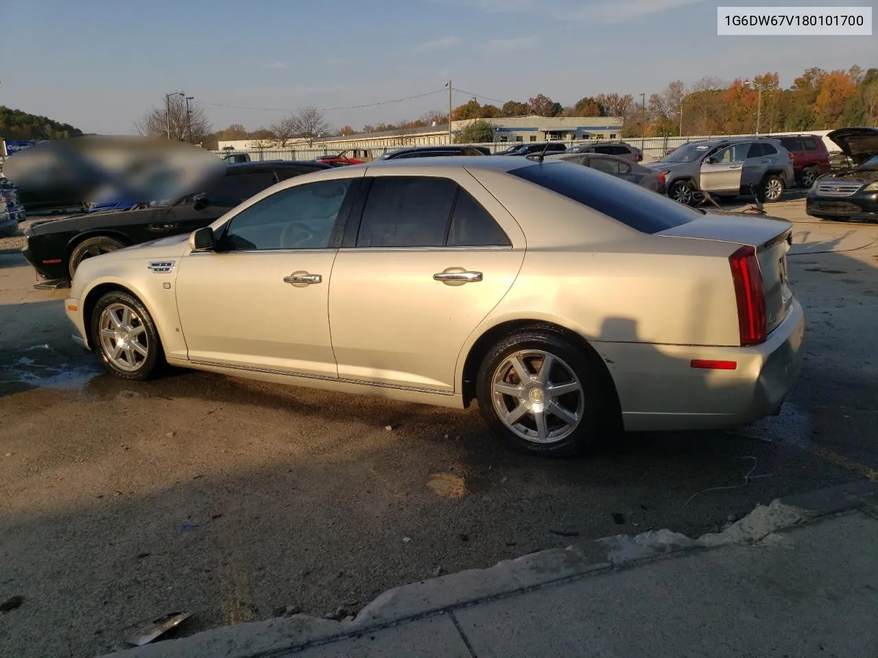 2008 Cadillac Sts VIN: 1G6DW67V180101700 Lot: 77158884