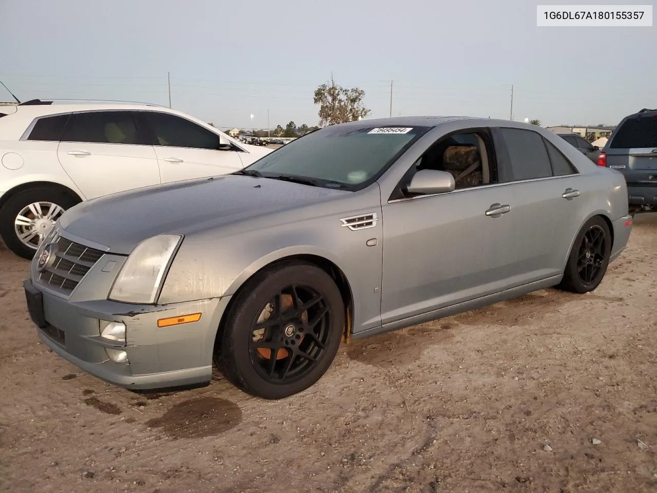 2008 Cadillac Sts VIN: 1G6DL67A180155357 Lot: 78495454