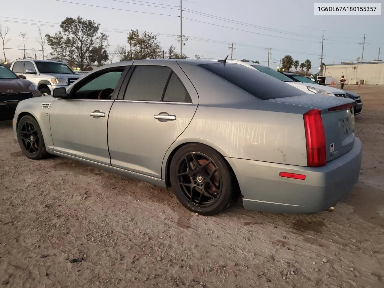 2008 Cadillac Sts VIN: 1G6DL67A180155357 Lot: 78495454