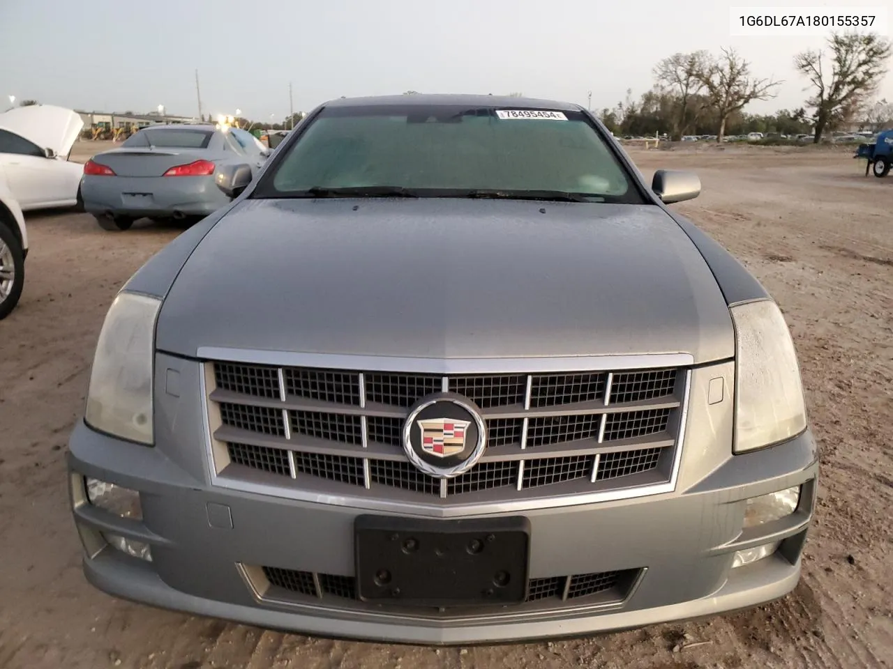 2008 Cadillac Sts VIN: 1G6DL67A180155357 Lot: 78495454