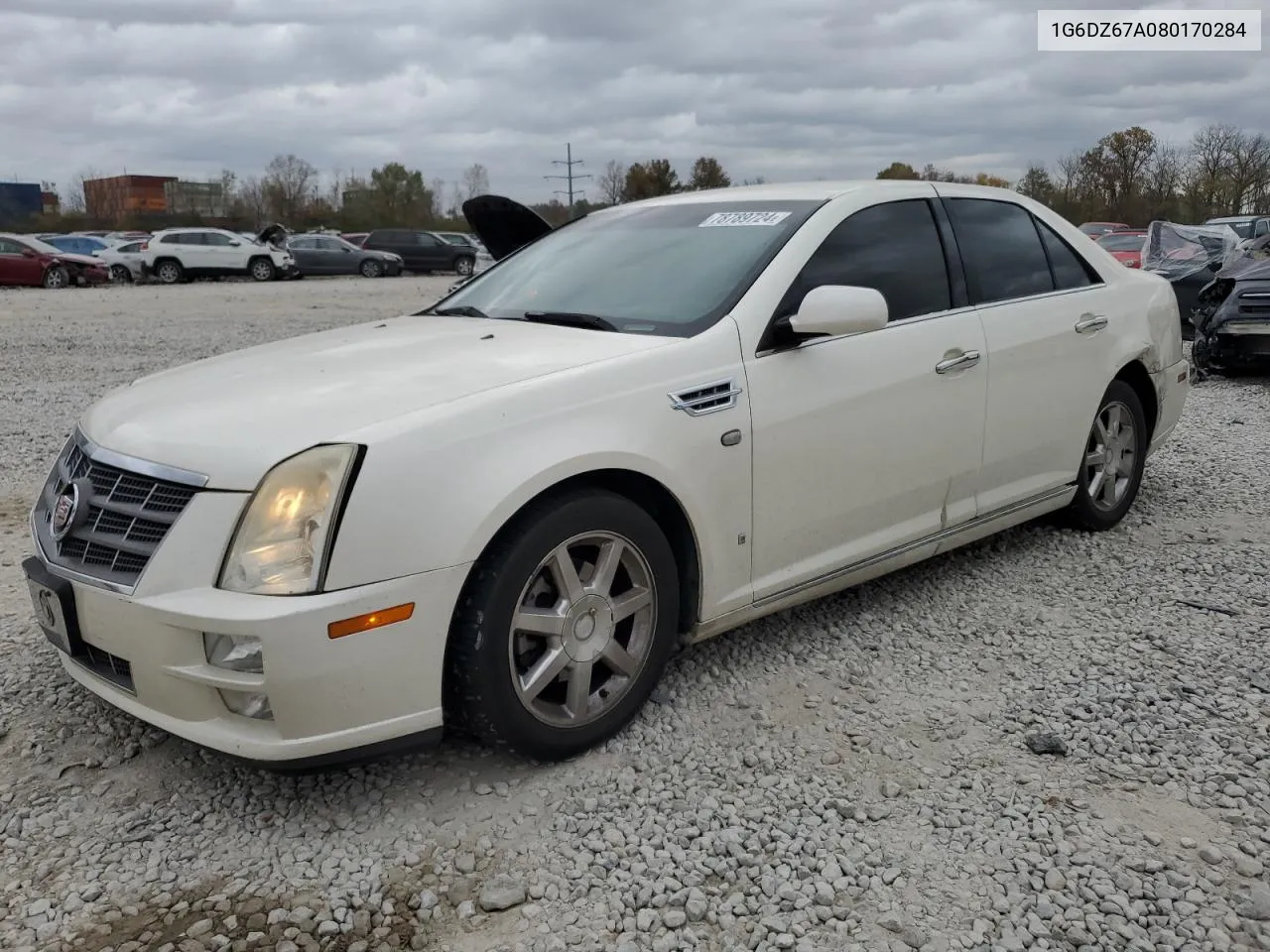 2008 Cadillac Sts VIN: 1G6DZ67A080170284 Lot: 78789724