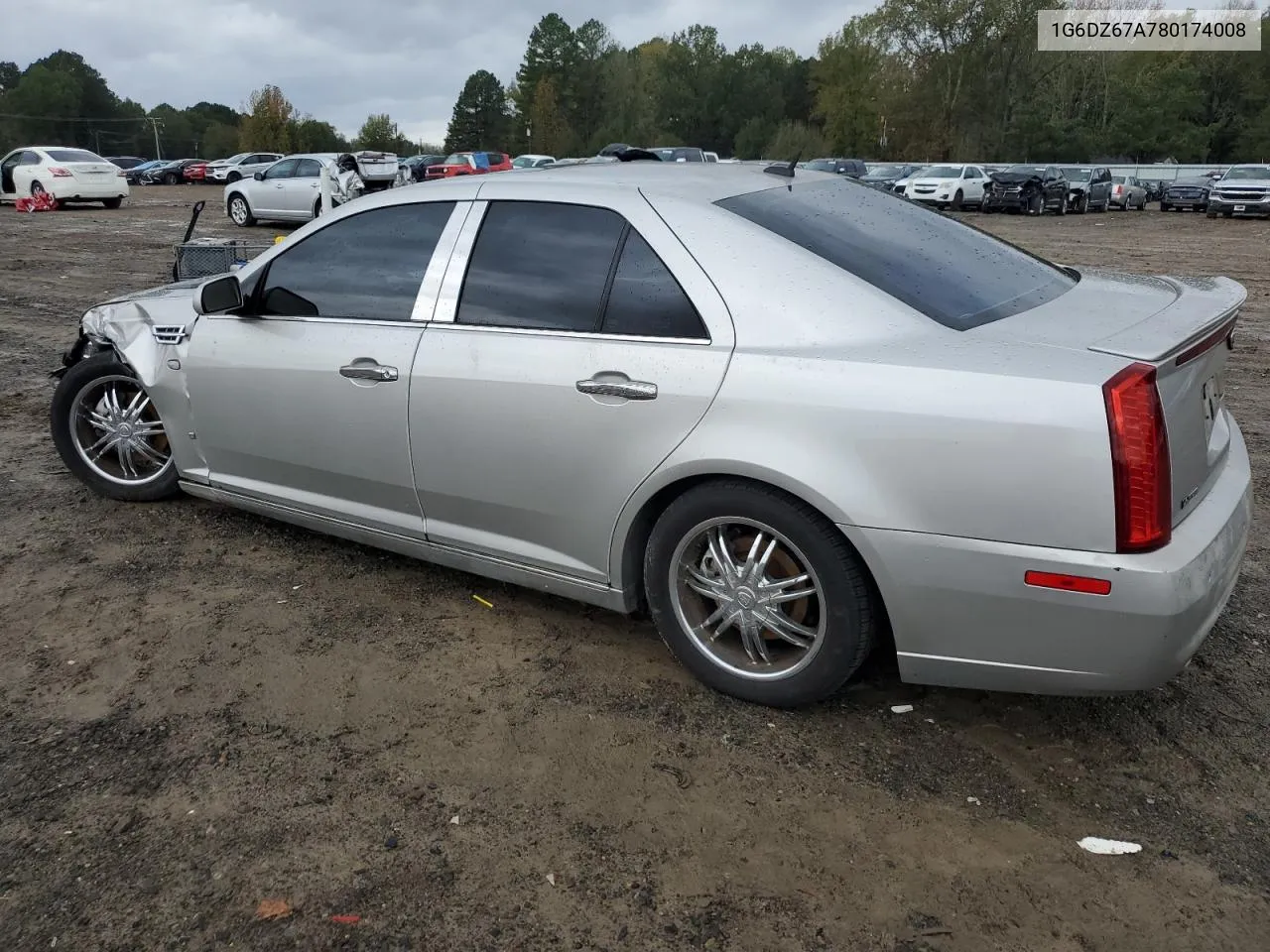 2008 Cadillac Sts VIN: 1G6DZ67A780174008 Lot: 79279254