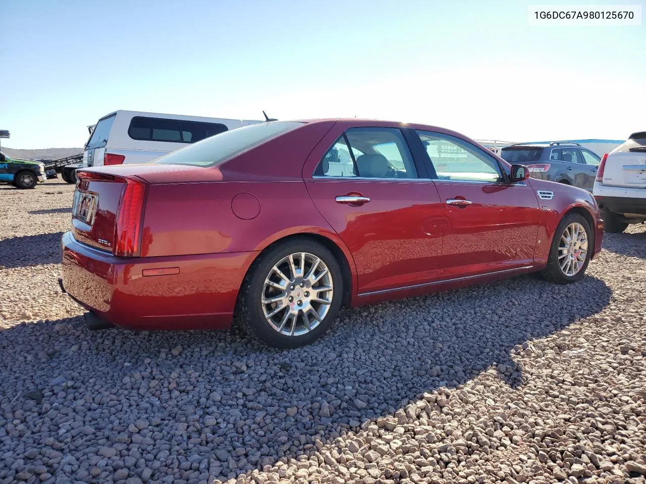 2008 Cadillac Sts VIN: 1G6DC67A980125670 Lot: 79304884