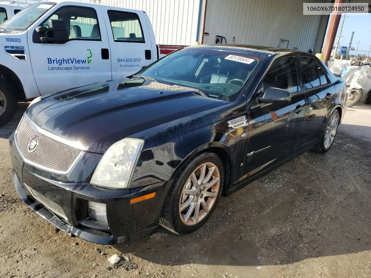 2008 Cadillac Sts-V VIN: 1G6DX67D180124950 Lot: 80138564