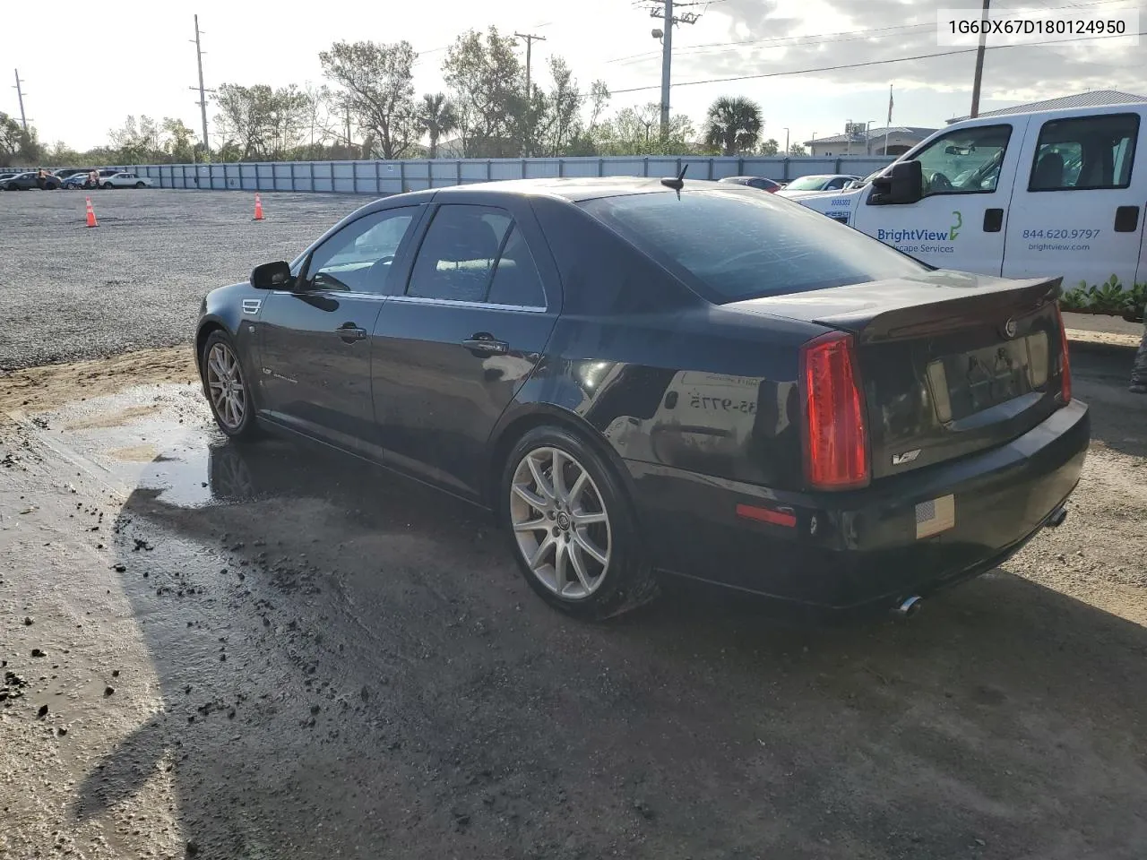 2008 Cadillac Sts-V VIN: 1G6DX67D180124950 Lot: 80138564