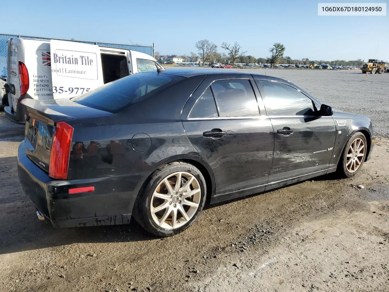 2008 Cadillac Sts-V VIN: 1G6DX67D180124950 Lot: 80138564