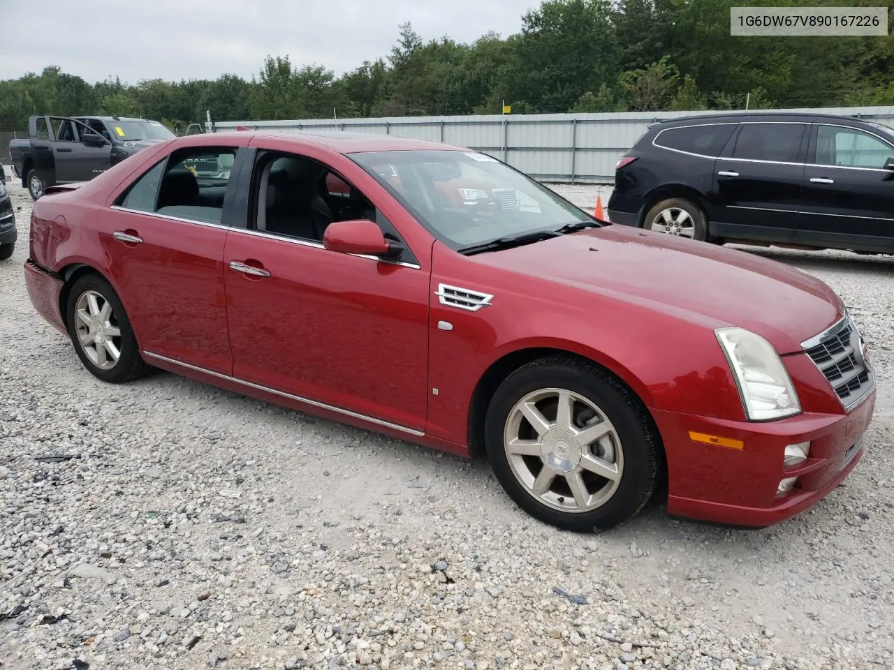 2009 Cadillac Sts VIN: 1G6DW67V890167226 Lot: 69436104