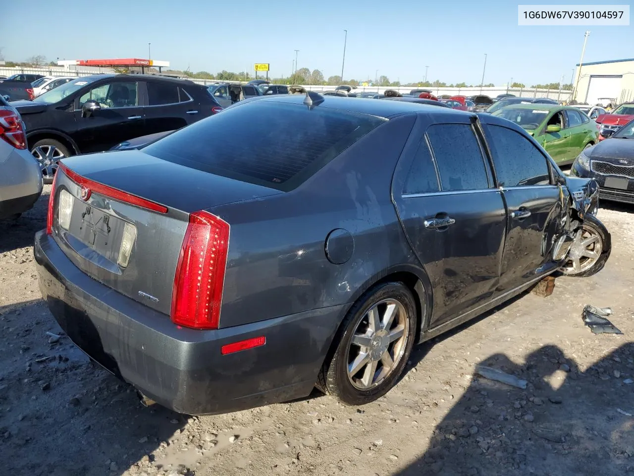 2009 Cadillac Sts VIN: 1G6DW67V390104597 Lot: 73794724