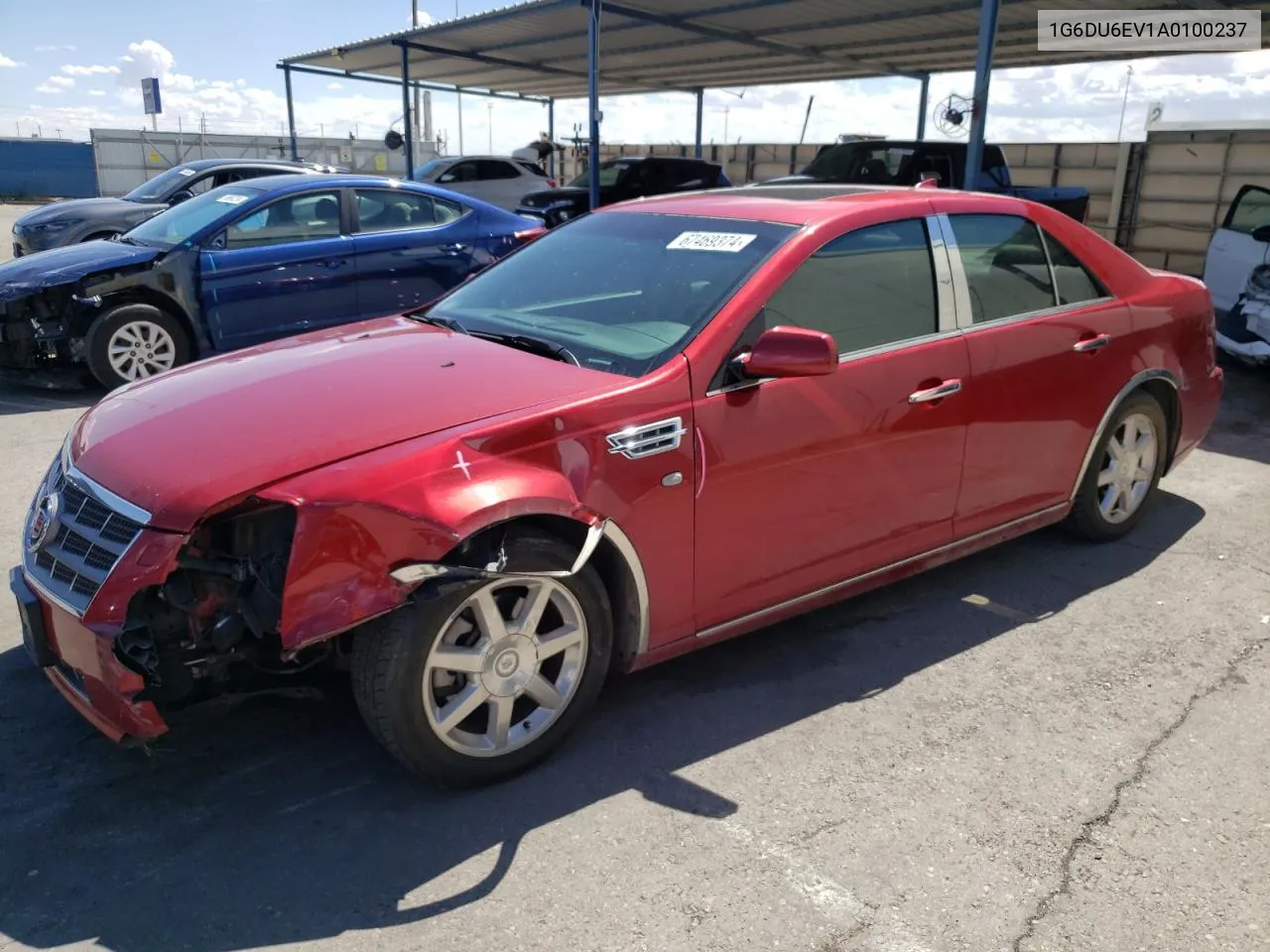 2010 Cadillac Sts VIN: 1G6DU6EV1A0100237 Lot: 67469374