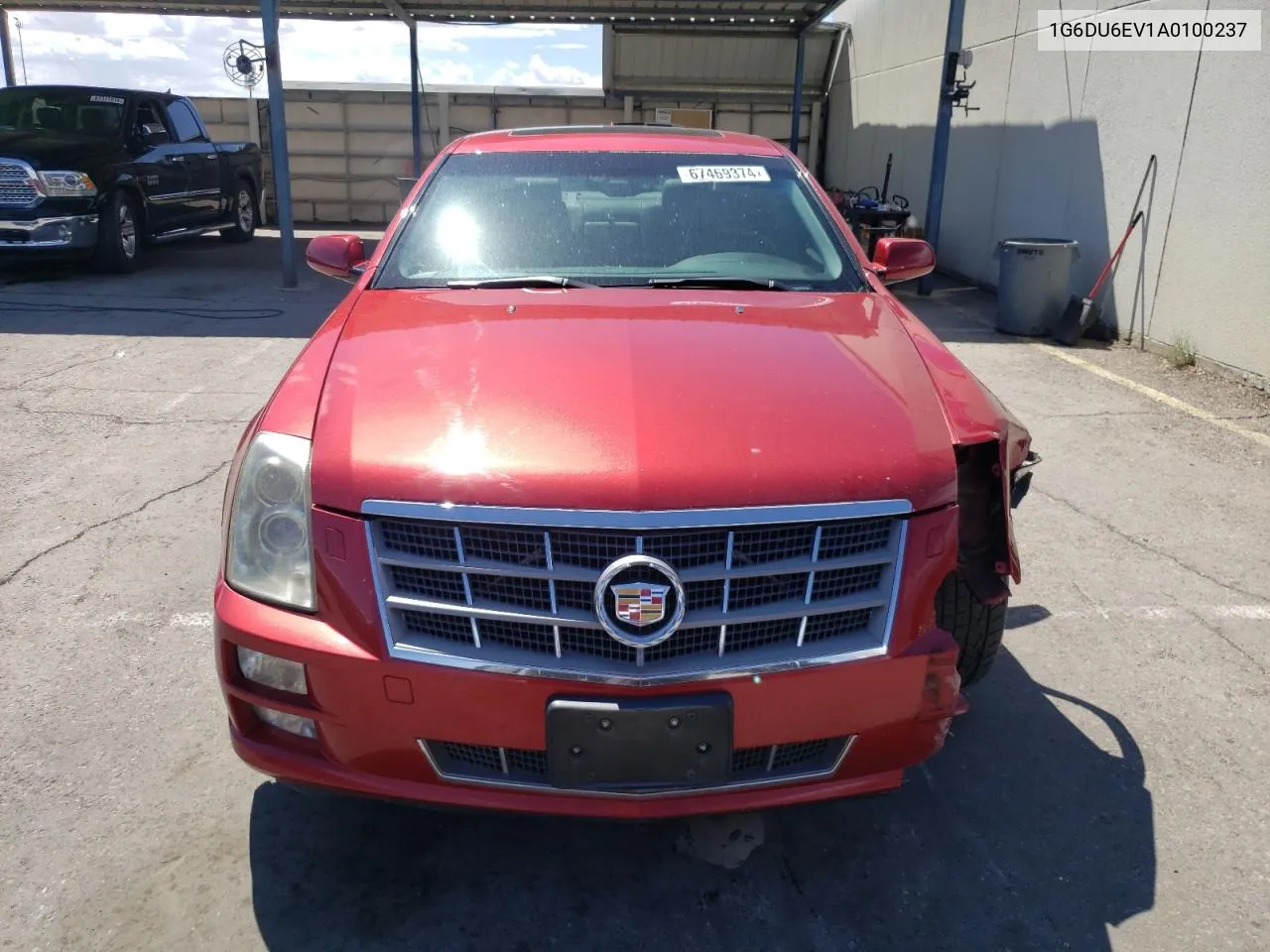 2010 Cadillac Sts VIN: 1G6DU6EV1A0100237 Lot: 67469374