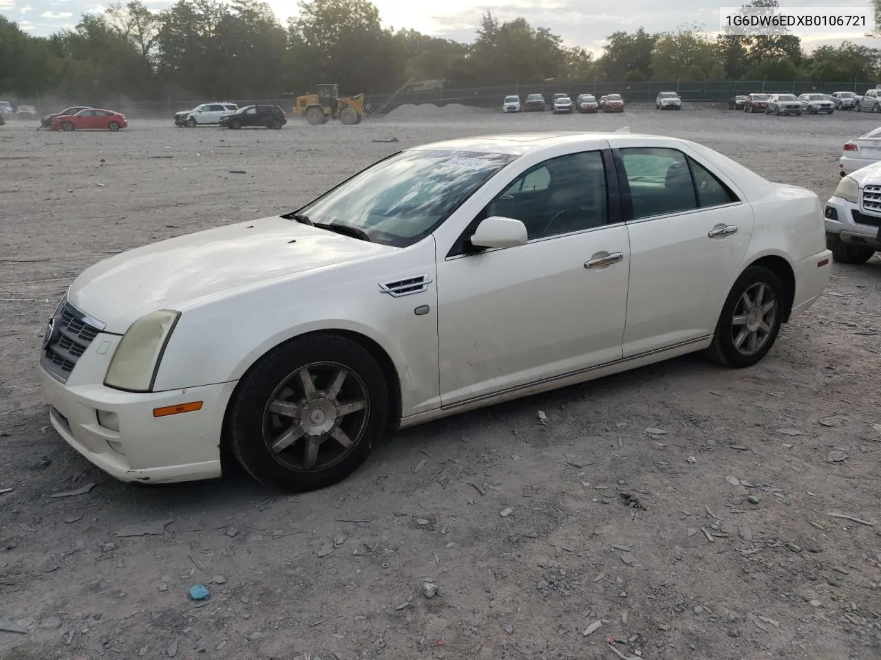 1G6DW6EDXB0106721 2011 Cadillac Sts Luxury