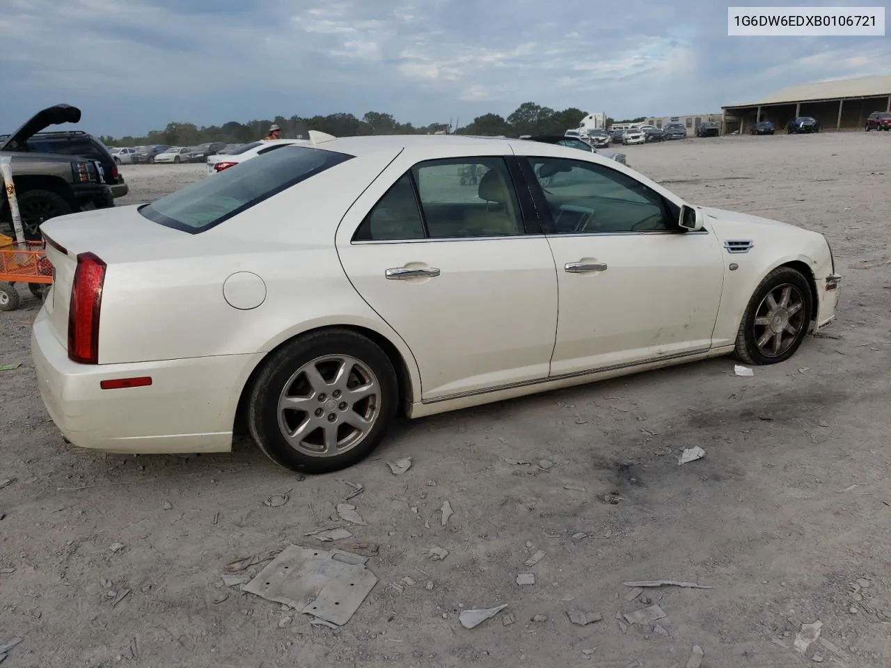 2011 Cadillac Sts Luxury VIN: 1G6DW6EDXB0106721 Lot: 70233424