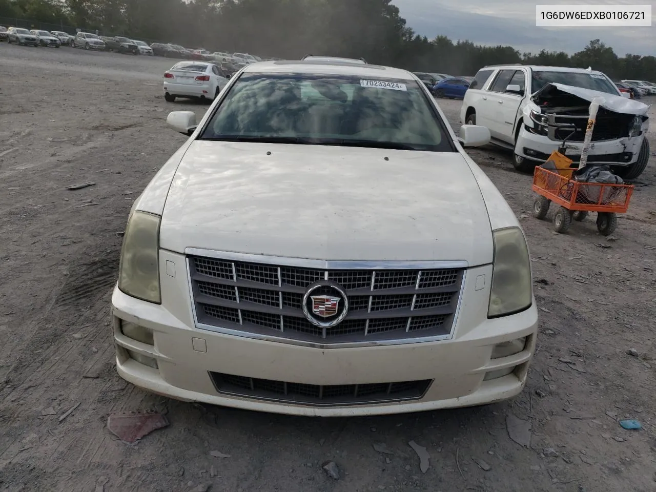 2011 Cadillac Sts Luxury VIN: 1G6DW6EDXB0106721 Lot: 70233424