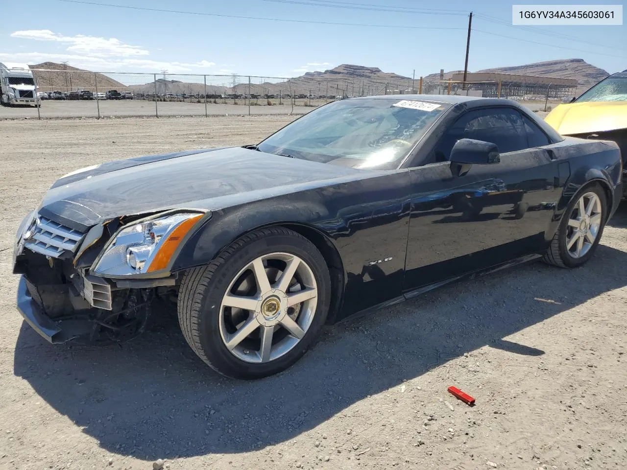 2004 Cadillac Xlr VIN: 1G6YV34A345603061 Lot: 67412674