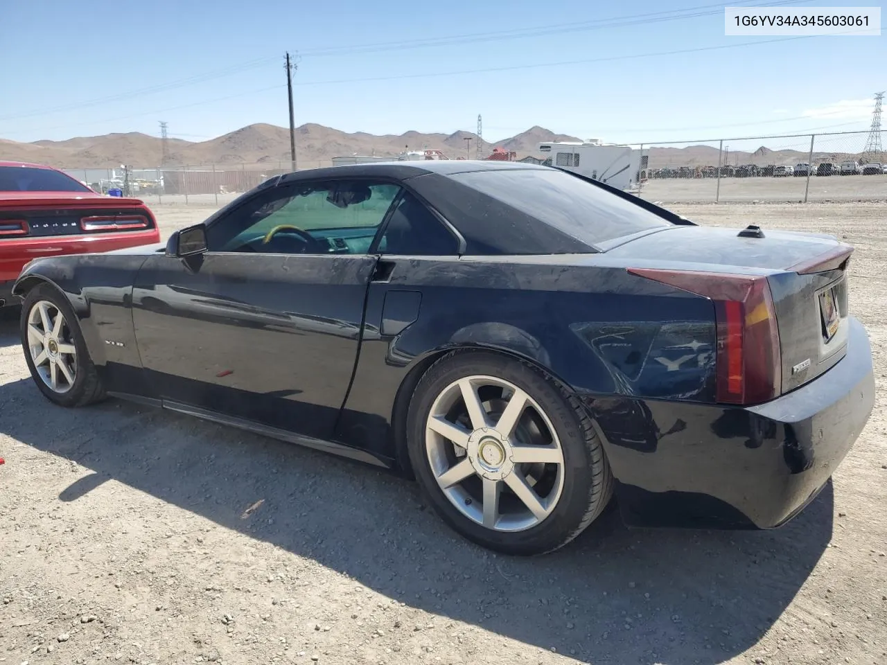 2004 Cadillac Xlr VIN: 1G6YV34A345603061 Lot: 67412674