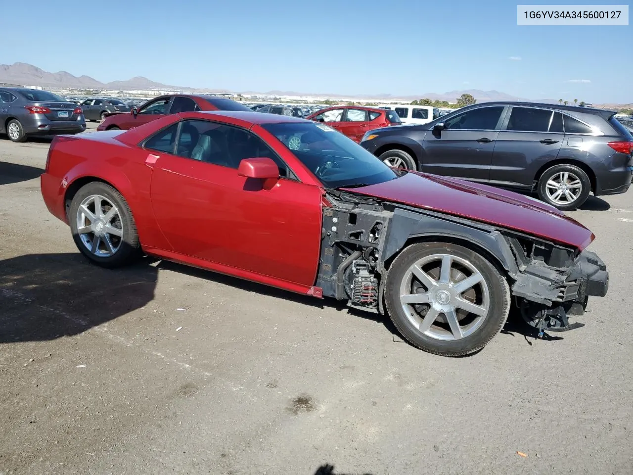 2004 Cadillac Xlr VIN: 1G6YV34A345600127 Lot: 68859774