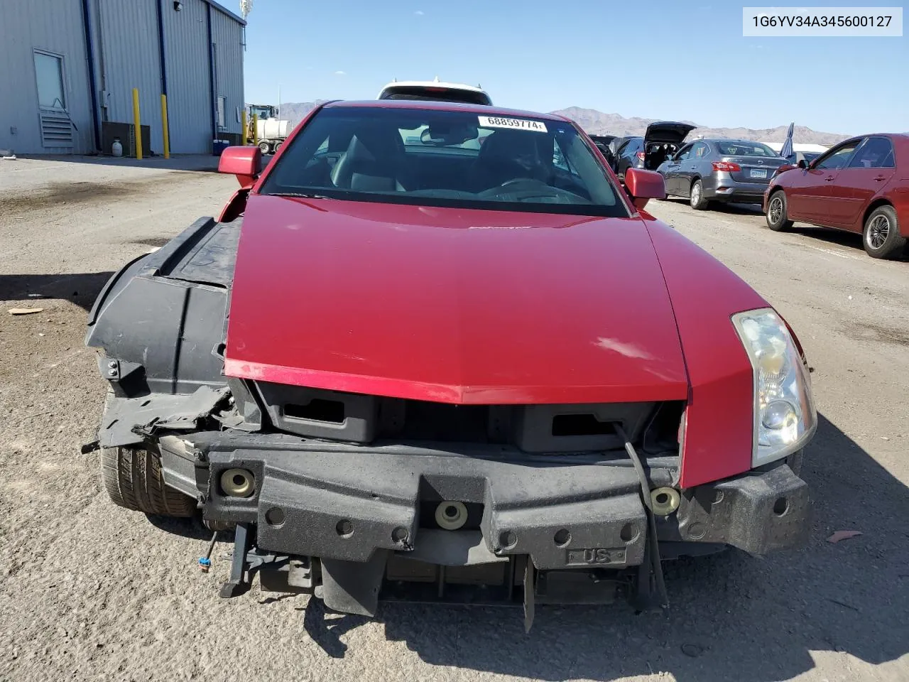 2004 Cadillac Xlr VIN: 1G6YV34A345600127 Lot: 68859774